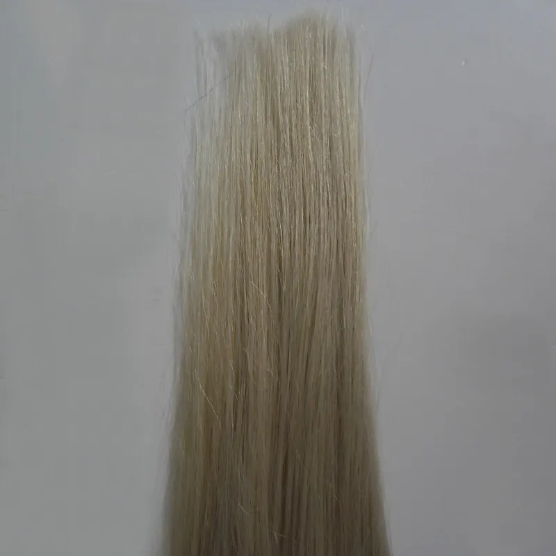 613 Bleach Blonde Bande de cheveux vierge brésilienne dans les extensions de cheveux humains 100g Extensions de cheveux de trame de peau
