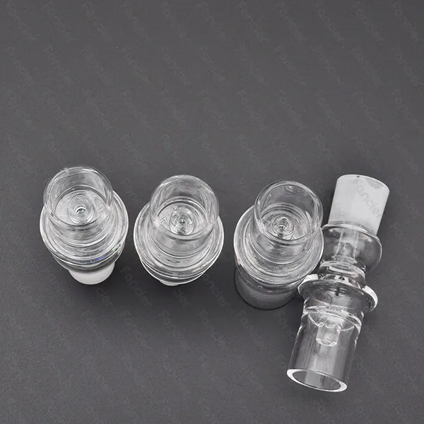 Plate-forme pétrolière clou pureté sans dôme e quartz clou mâle femelle ajustement 16mm 20mm bobine chauffage quartz banger clou domeless3474887