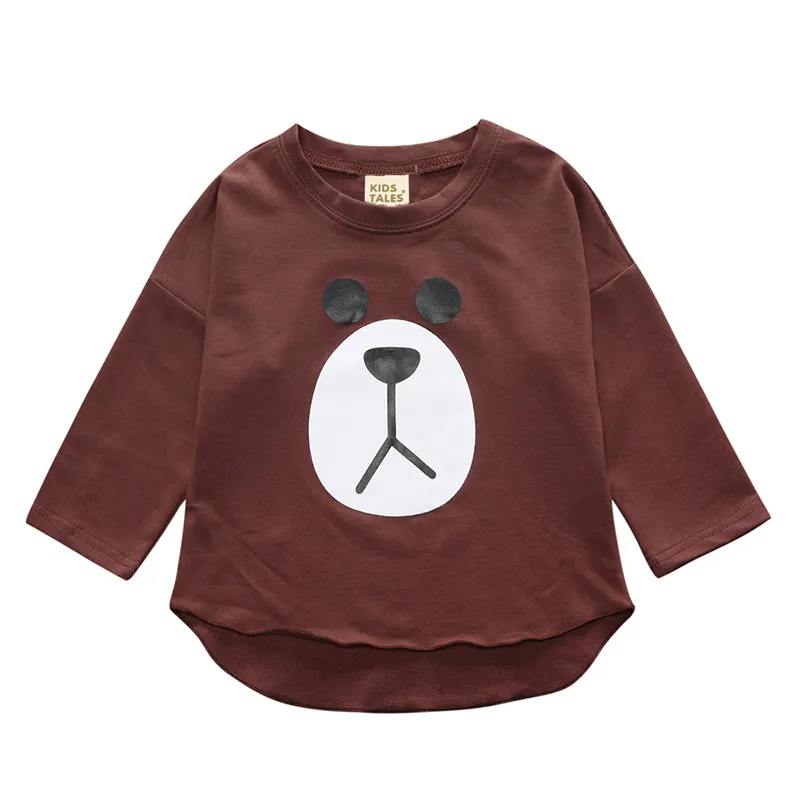 Camisa de manga larga para bebé, otoño, shirk, bebé, niña, niño, camisas con base de algodón, camisa estampada para bebé 6167230