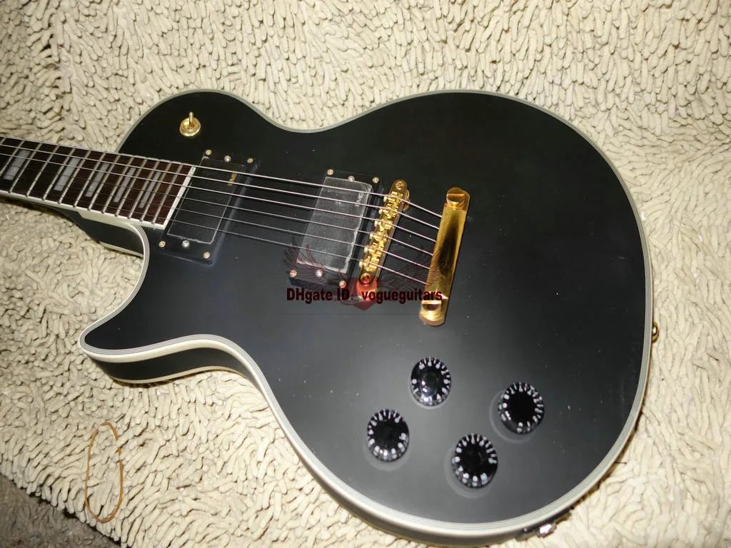 Custom Left Hand Guitar Black Matt Электрогитара Оптом Гитары Бестселлеры