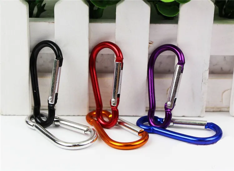 LA1 Stg 2 Carabiner Keychain Red