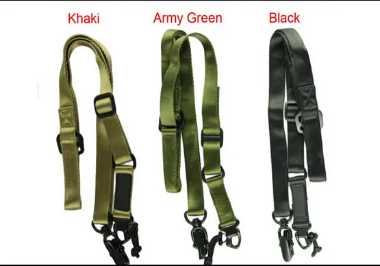 MP MS2 Multi Purpose Taktisk Nylon Gun Sling Taktisk Elastisk Single Point Rifle Gun Sling För utomhusaktiviteter BK DE OD fri frakt