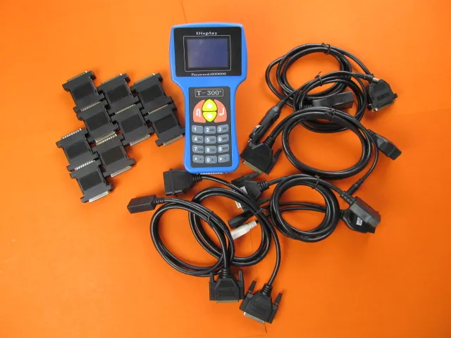 car key programmer tool t300 Support Multi-brands for cars newest version copy machine t-300 full cables309i