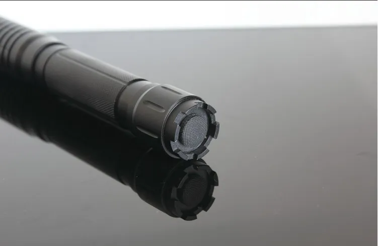 Profesyonel son Süper Güçlü Askeri yüksek güç mavi lazer pointer 500000 m 450nm LED Işık Fener kötü lazer torch + 5 caps