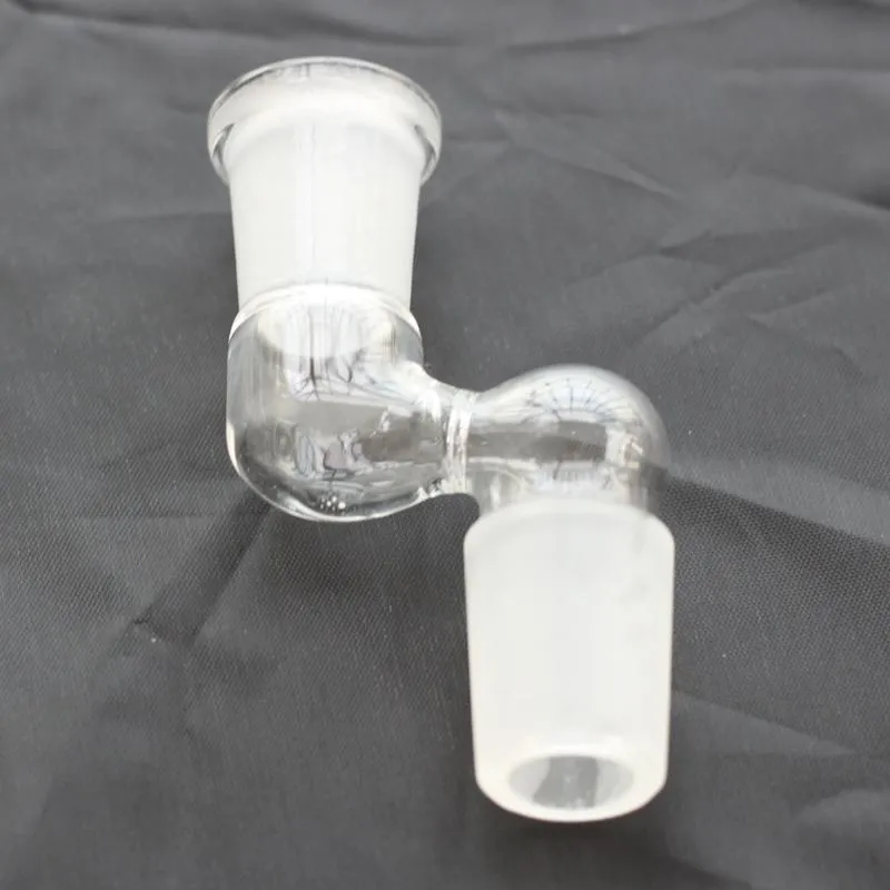 en stock 90 degrés verre drop down adaptateur accessoires fumeurs femelle mâle 14mm 18mm à 14mm 18mm femelle mâle rapide