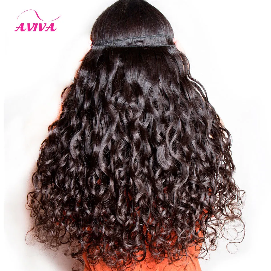 Brasilianska Peruanska Indiska Malaysiska Kambodjanska Virgin Hår Våt Vågigt Mänskligt Hårbuntar 4 Bundlar Vattenvåg Curly Weave Human Hair Weaves