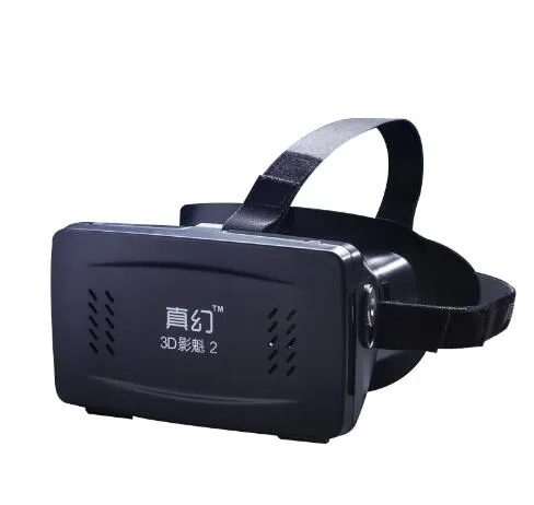 RITECH II Head Mount Versione in plastica VR Occhiali per realtà virtuale Controllo magnete Google Cardboard per film 3D Giochi 3.5-6 telefono