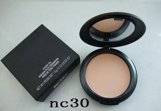 Gratis DHL Stu DIU Fix Poeders Matte Gedrukt Poeder Compact Face Concealer Cosmetische Make-up Poeder Dames Pro Foundation Sheer Finish Flawless