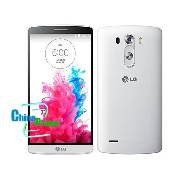 100 % 기존 LG G3 D850 D851 휴대 전화 안드로이드 OS 4.4 13MP 5.5 