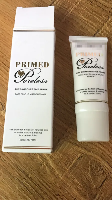 DHL-freies neues 2-Farben-Make-up, grundiert, porenloser Primer, hautglättende Gesichtsgrundierung, Basis für le visage lissante, Foundation Primer, 28 g, 1 Unze