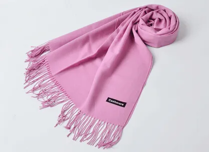 autumn winter high quality woman wool spinning scarf ladies pure color purl keep warm scarf 200*65cm 