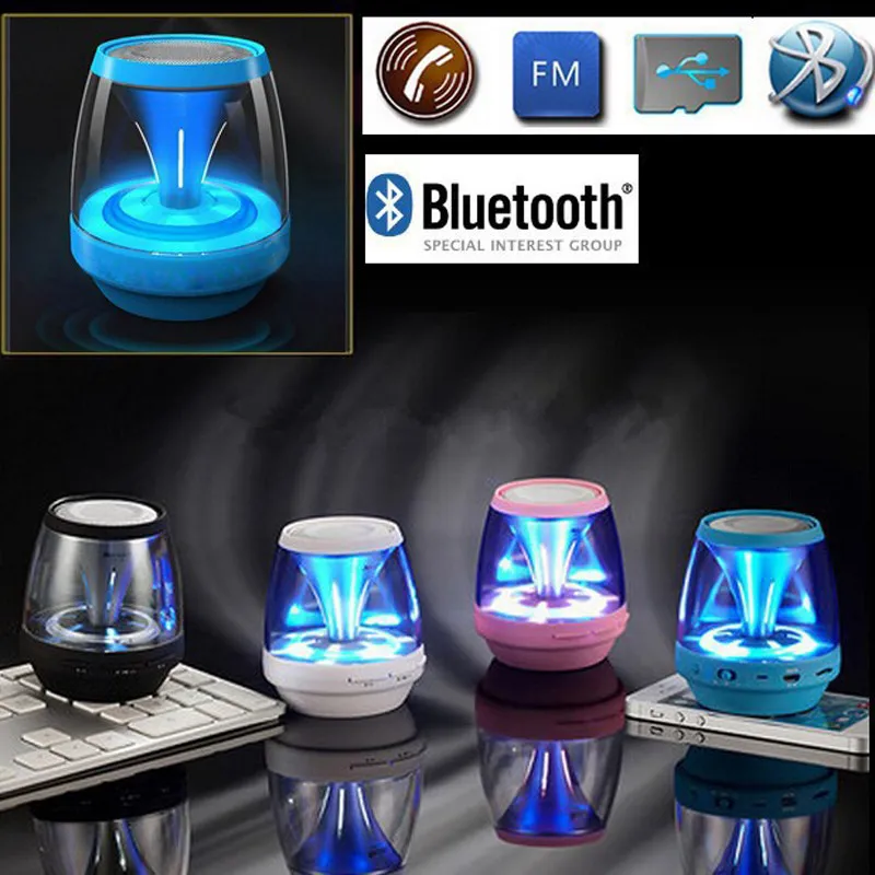 M28 Bluetooth Luidspreker Mini Wireless Luidspreker LED TF USB Subwoofer Bluetooth-luidsprekers MP3 Stereo Audio Muziekspeler