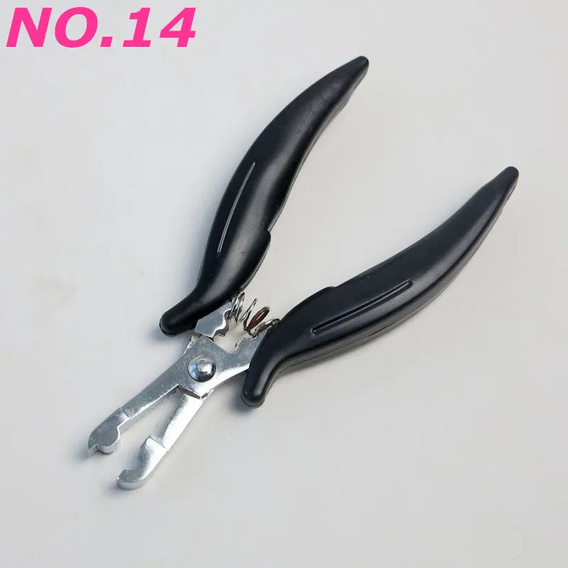 Professional Hair Extensions Pliers fusion tools Stainless Steel for Link Beads Pre bonded hair more styles Optional