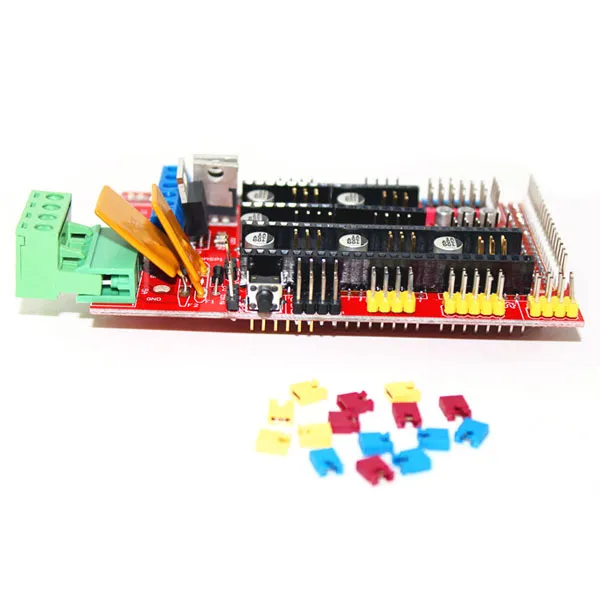 Compak Ramps Module 3D Printer Controller Shield Board Module for RAMPS 1.4 Reprap Prusa ...