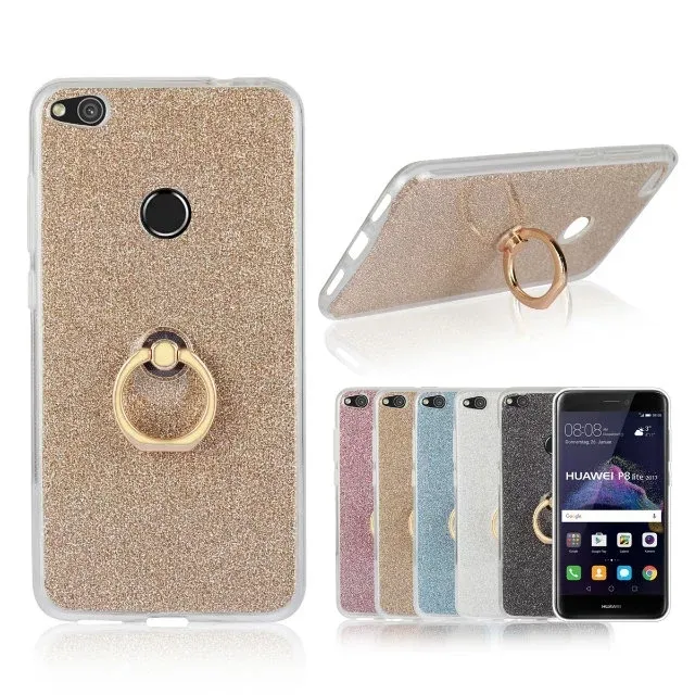 Natura progressief condensor Glitter Bling Soft TPU Silicone For Huawei P8 Lite 2017 Case For Huawei P9  Lite P10 Lite P10 Plus Stand Holder Phone Cover From Iteck, $1.83 |  DHgate.Com
