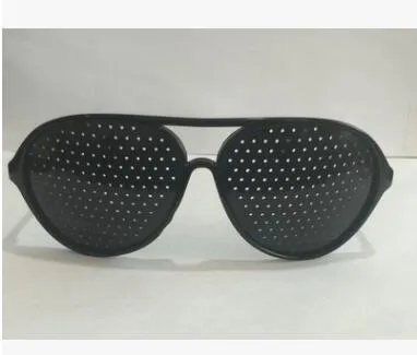 Sonnenbrillenrahmen, schwarz, Unisex, Loch, Brillen, Augen aus Kunststoff