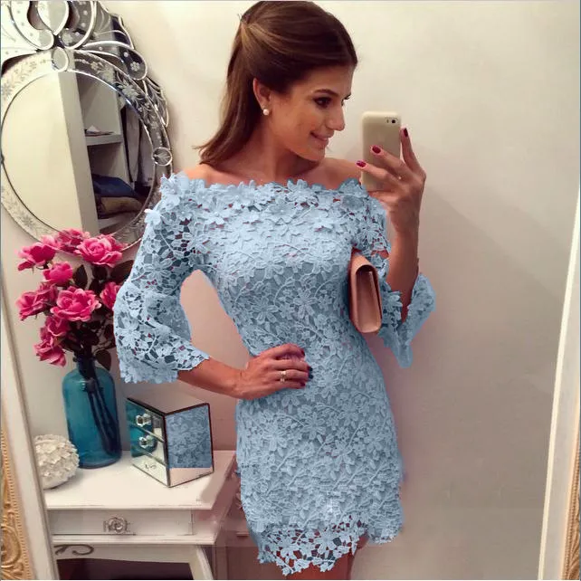 Vestidos de sales cerimonia curtos 2018