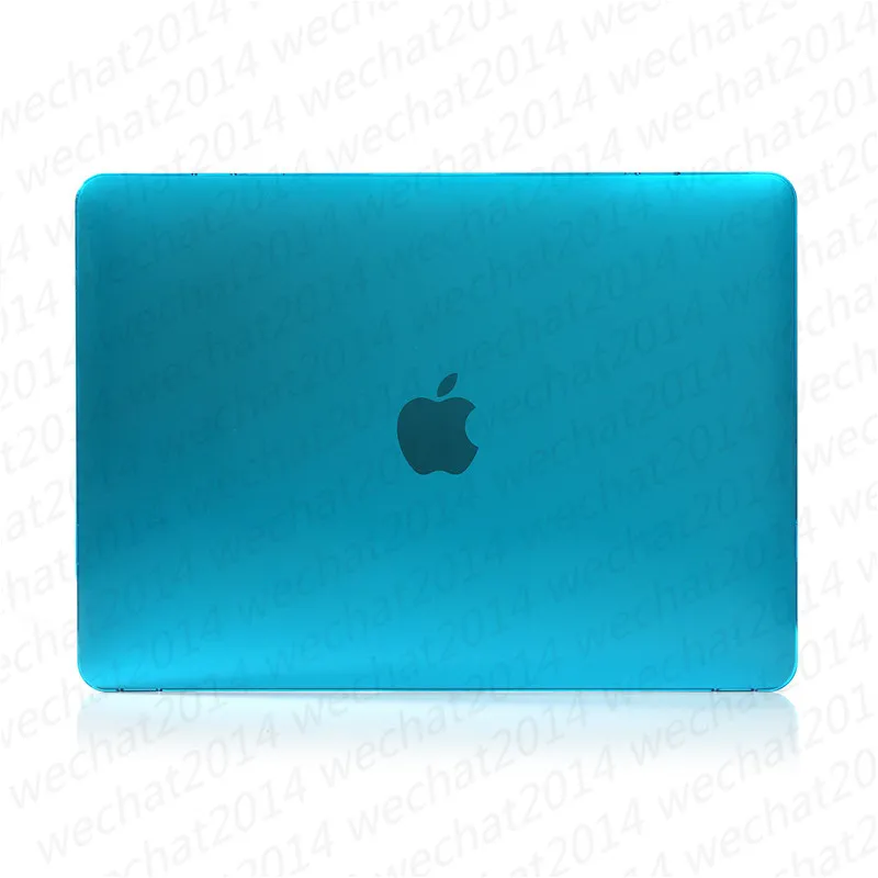 Custodie laptop trasparenti in plastica di cristallo trasparente Custodia protettiva tutto il corpo Apple MacBook Air Pro 11 '' 12 '' 13 