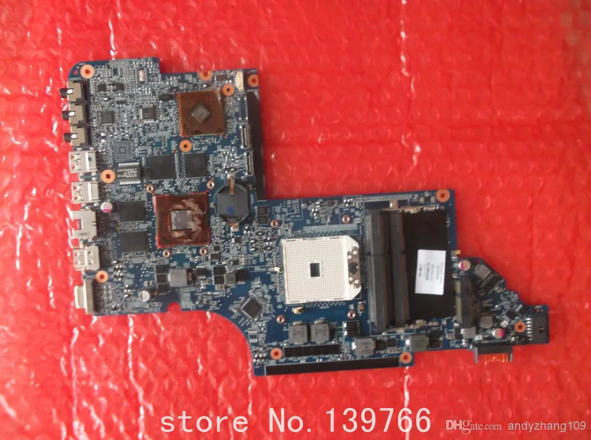 Carte mère 650854 – 001 pour ordinateur portable HP pavillon DV6 DV6-6000, avec chipset AMD DDR3 A70M HD6750/1G