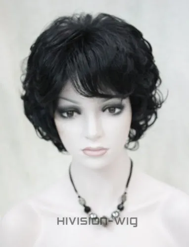 charming beautiful new Hot sell Best Hivision Details about 19 Colour Short Curly Women Ladies Daily Hair wig