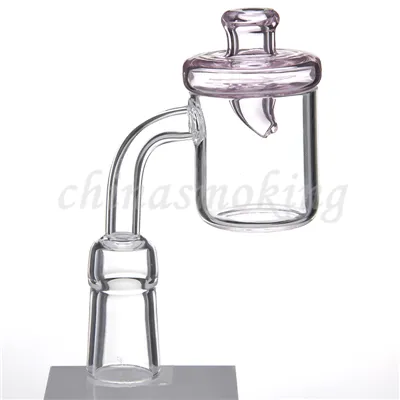 32mm OD 여성 남성 10mm 14mm 18mm 석영 Banger Domeless 못을 가진 편평한 XXL 석영 Banger 손톱은 안 상자를 둘 수있다