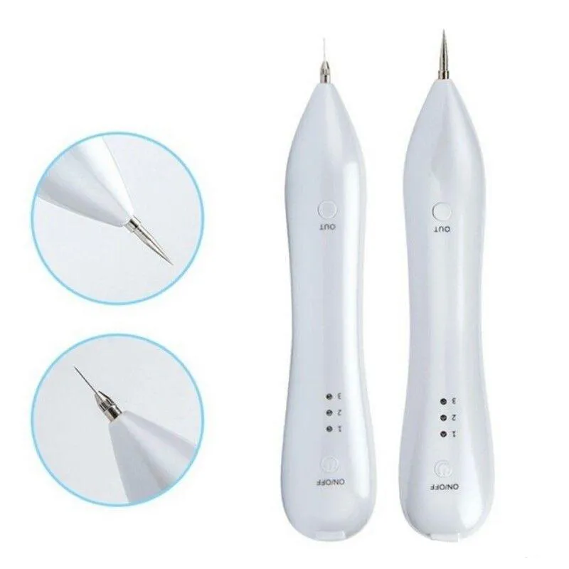 Dark Spot Wart Tattoo Mole Remover Rimozione Cura della pelle Dispositivo laser di bellezza Ricaricabile portatile uso domestico Fornitura di trucco