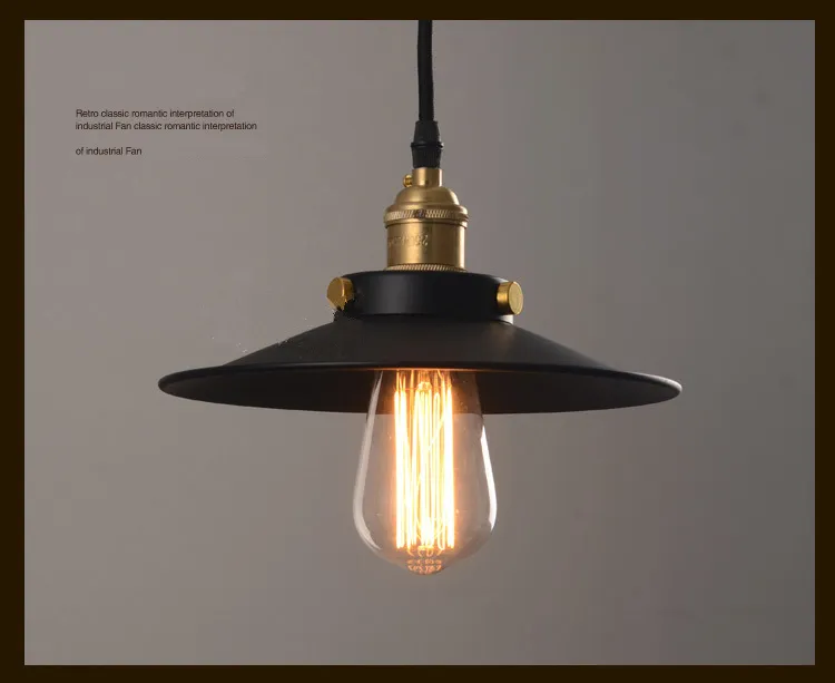 Vintage stijl licht hanglamp loft creatieve persoonlijkheid industriële lamp E27 lamp licht moderne kroonluchter Amerikaanse stijl thuisbar koffie