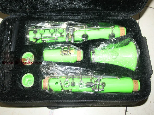 Specialerbjudanden som säljer Green Clarinet Clarinets Woodwind musikinstrument