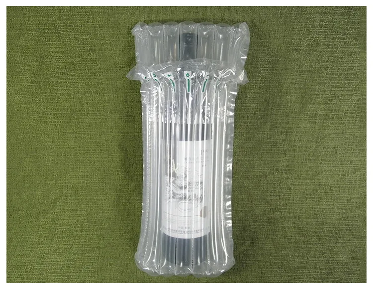 Luftgefüllte Schutzverpackung für Wein Aufblasbare Luftverpackung Schutzpolsterung Bubble Pack Wrap für Weinverpackungen 1