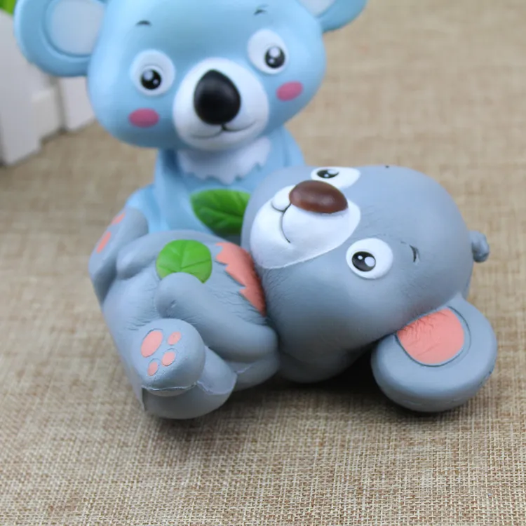 Squishy cartone animato koala 12 cm nuovo gigante adorabile pane morbido bagnato regalo giocattolo Squishies orso