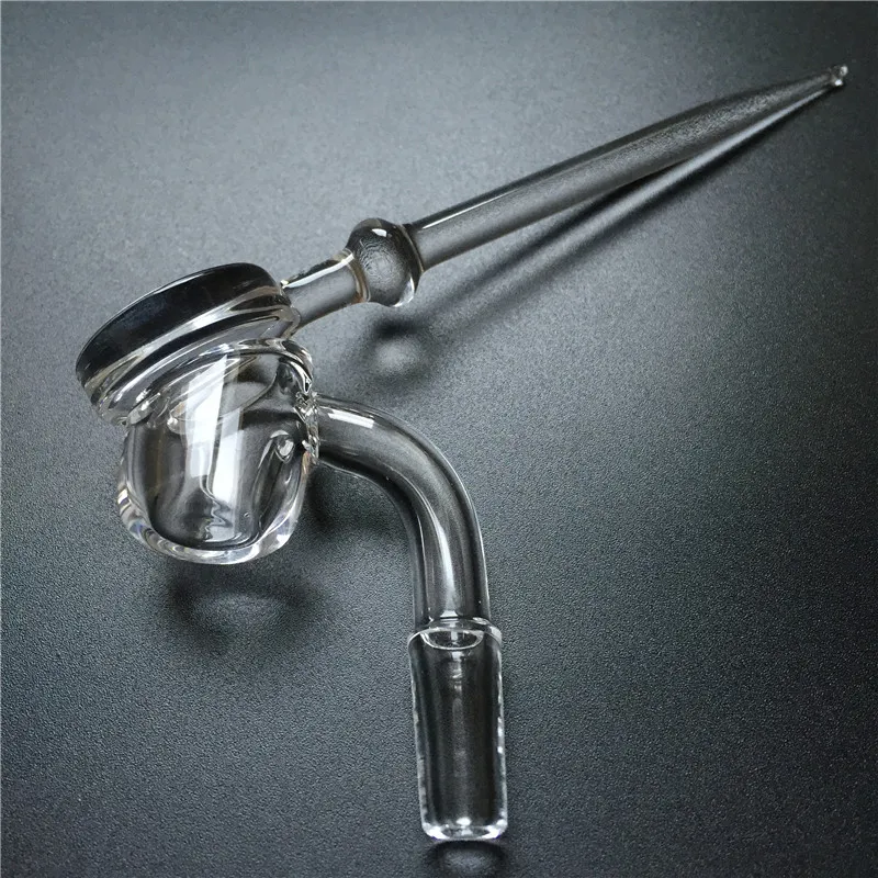 4mm d'épaisseur quartz banger 10mm 14mm 18mm mâle femelle 45 degrés 90 degrés clou de quartz avec bouchon de carb pour bang en verre