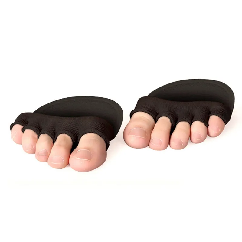 5 orteils Coton respirant Coton Sponge Half Semed Pads Cushion Metatarsal Doux Forefoot Support Massage Toe Toe Socks5297666