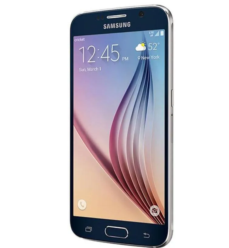 Odnowiony Oryginalny Samsung Galaxy S6 G920A G920T G920P G920V G920F Odblokowany telefon komórkowy OCTA Core 3 GB / 32 GB 16mpt T-Mobile Sprint Verizon