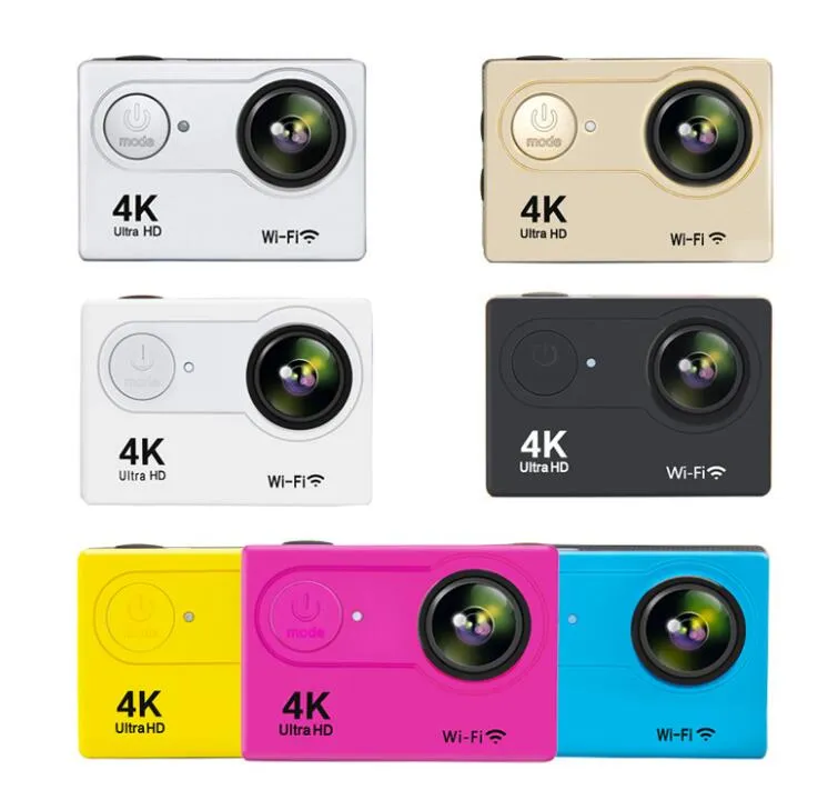 Câmera de ação remota EKEN Ultra HD 4K WiFi Câmera esportiva 1080P/60fps 2.0 LCD 170D Lente Capacete Cam Go À prova d'água Pro Camera