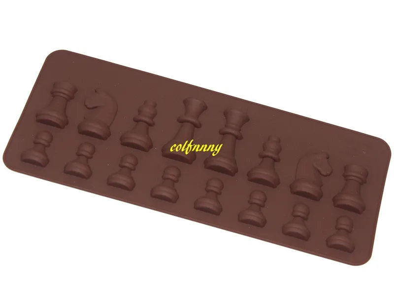 Fast shipping New International Chess Silicone Mould Fondant Cake Chocolate Molds For Kitchen Baking