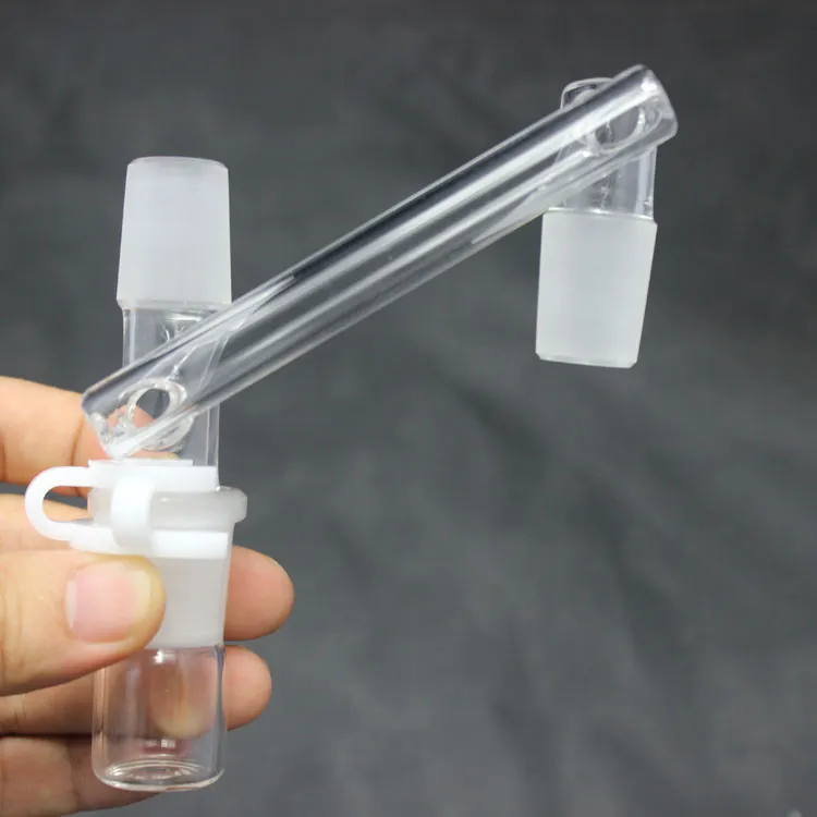 Two joint size Glass Dropdown Reclaimer Increased Comfort and Convenience Fits Glass Bongs Water Pipes Ashcatcher Come with Keck