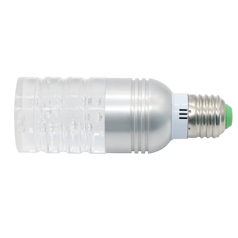 LED لمبة E27 3W AC85-265V الكريستال أدى ضوء لمبة RGB 16 اللون مصباح قابل للتغيير + مصباح الكريستال التحكم عن بعد