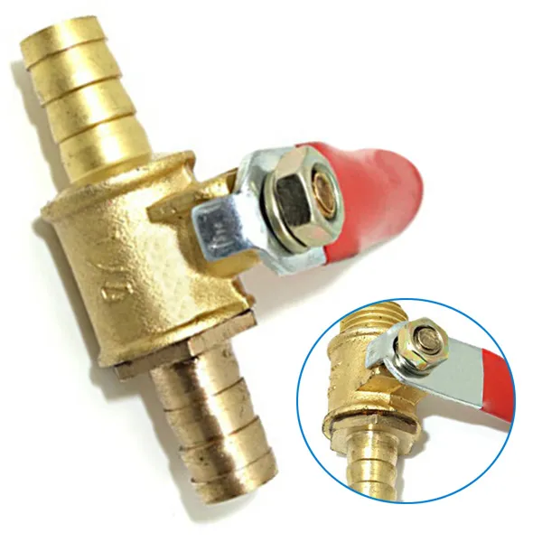 1/4" PEX Brass Ball Valve Full Port Crimp Shut-off Valve for PEX Tubing B00087 BARD