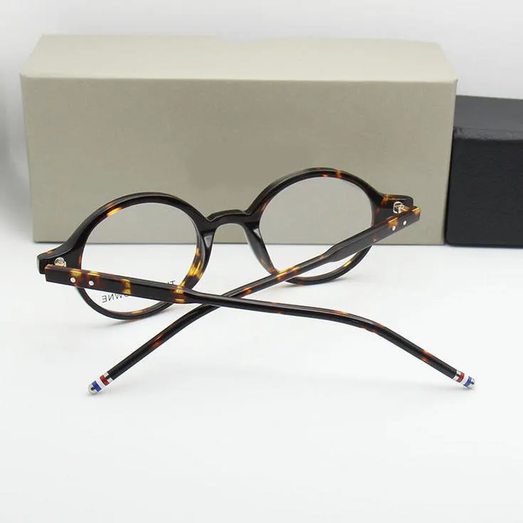 TB407 SPEIKO Luxry brand glasses  eyewear glasses tb407 retro round style frame matching degree lenses with original case