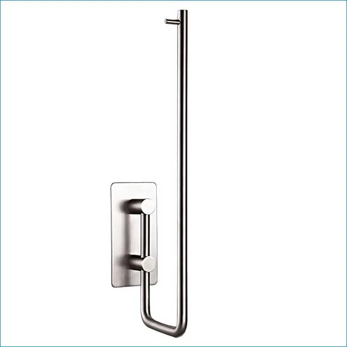 Stainless steel kitchen paper roll holder kitchen paper towel holders Without drilling 3M sticky hooks J153723466