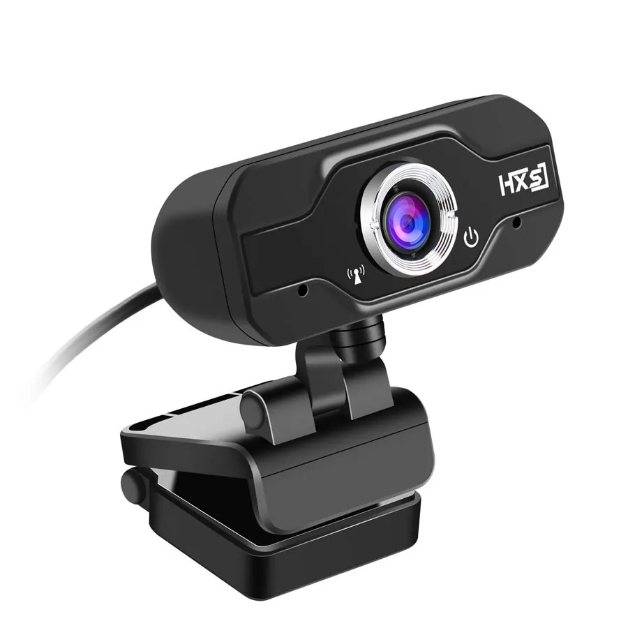 Webcam HD 720P Web Câmeras Rotatable 1280 * 720 Computer Web Cam PC Câmera com Mic Microfone para Android TV Box Laptop Netbook