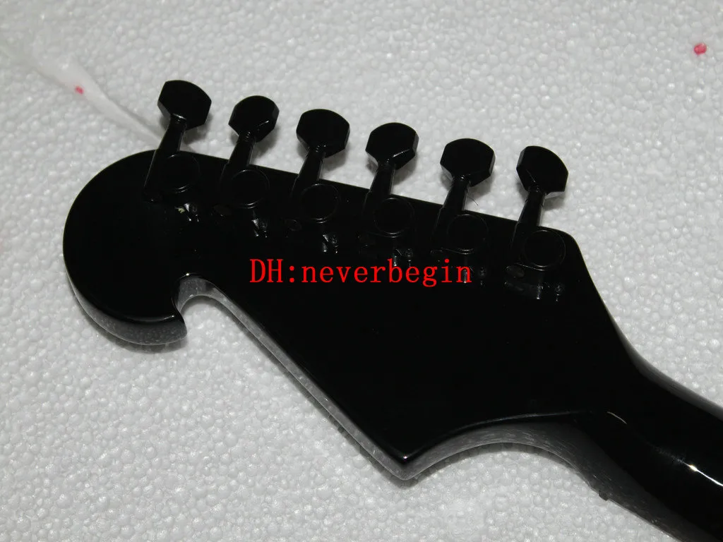 Heißer Verkauf AX E-Gitarren Heart Art Logo Chrome Floyd Rose Tremolo