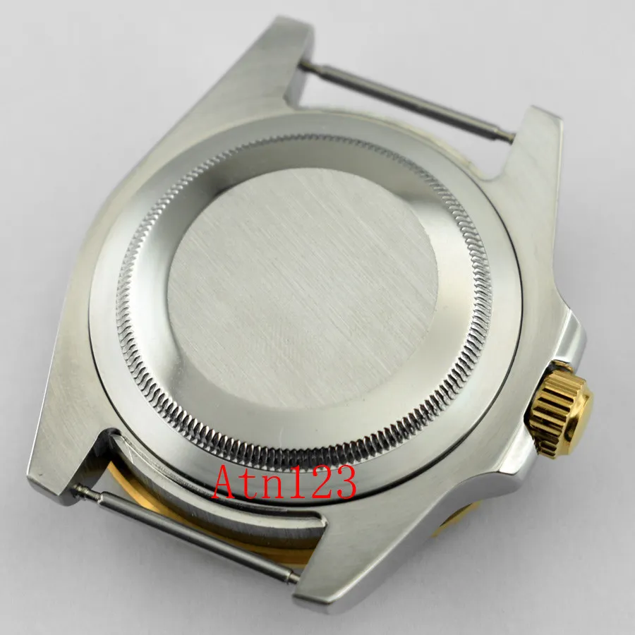 Bliger 40 -мм часовой корпус с Bezel для ETA 2836 DG28133804 Miyota 82 серия движения высокой Quaity Stanless Steel Watch Case P6492080900