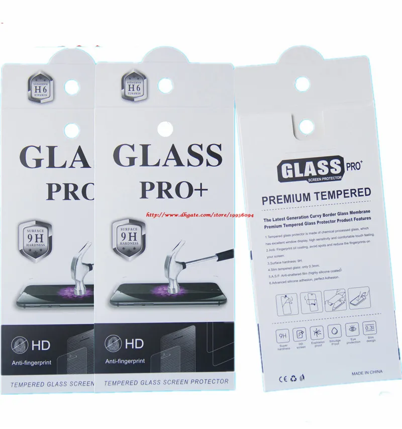 0.26mm Screen Protector 2.5d 9H dla HTC Desire 820 530 M9 M8 M7 M7 E8 Przednia eksplozja Dowód Clear Telefon komórkowy Szkło hartowane