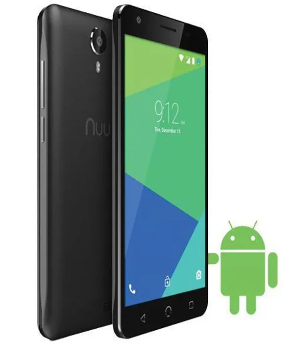 Androidスマートフォンのロック解除されたNuu Mobile N5L 8GB AndroidスマートフォンブラックN5L US BLK Android携帯電話のAndroidスマートフォンのロック解除スマートフォン