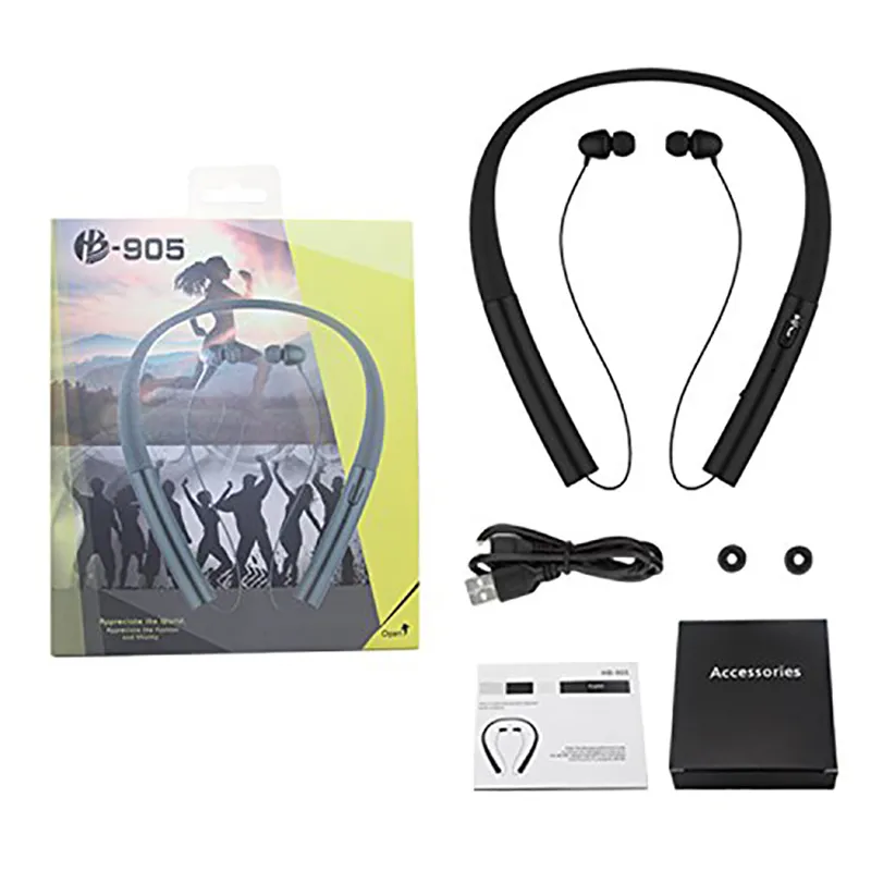 2017 HB 905 HB905 Wireless Bluetooth Headphones CSR 4.0 HB 905