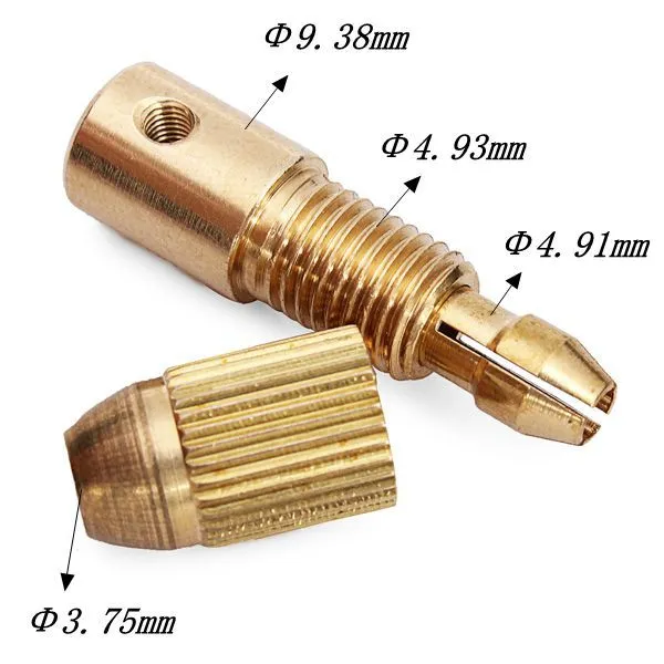 053mm Pequeno broca elétrica Bit Bit Collet Drill Chuck Set9171421