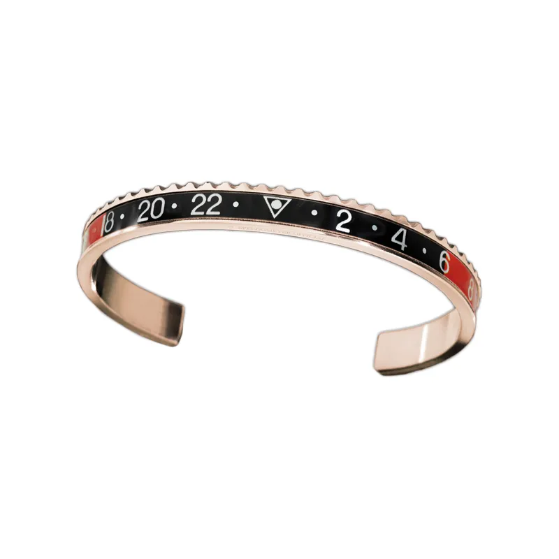 Speedometer Bracelet Bangle Goud roestvrijstalen STALEN BANGEN MANCHETTE Open Bracelet Initiële manchet Bangle snelheidsmeter Bracelet voor cadeau3676665