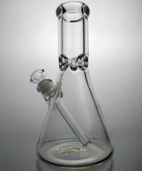 Base de vaso Bong Glass Bong Bong 9 mm Bong 10 '' Pipada de agua de agua Pipe de agua fría Vipa de servicio pesado Bong