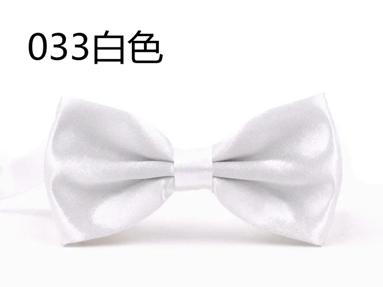 Bow ties Adjust the buckle solid color bowknot Occupational bowtie for Father's Day tie Christmas Gift